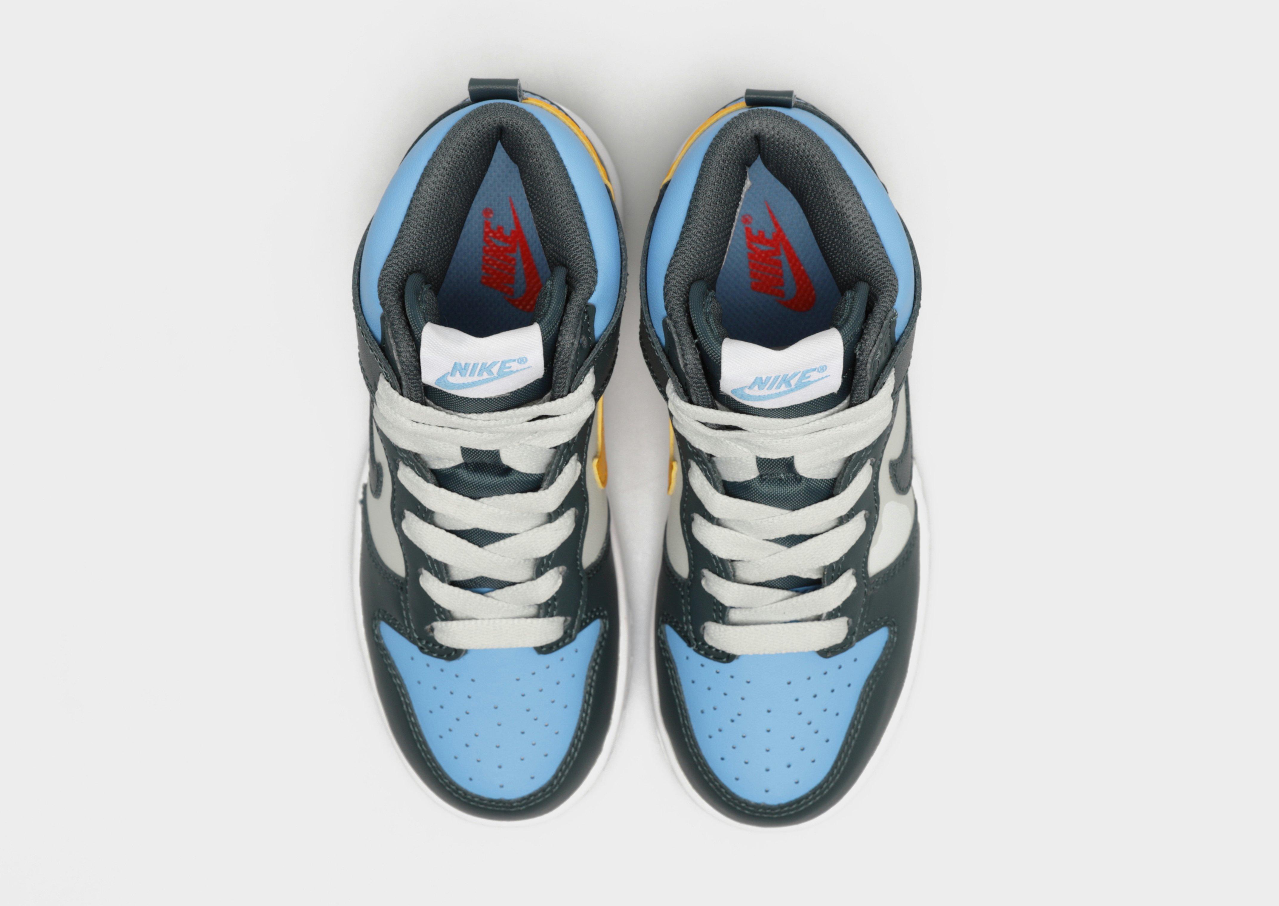 Дитячі кросівки NIKE DUNK HIGH DD2314-300 Різнокольоровий