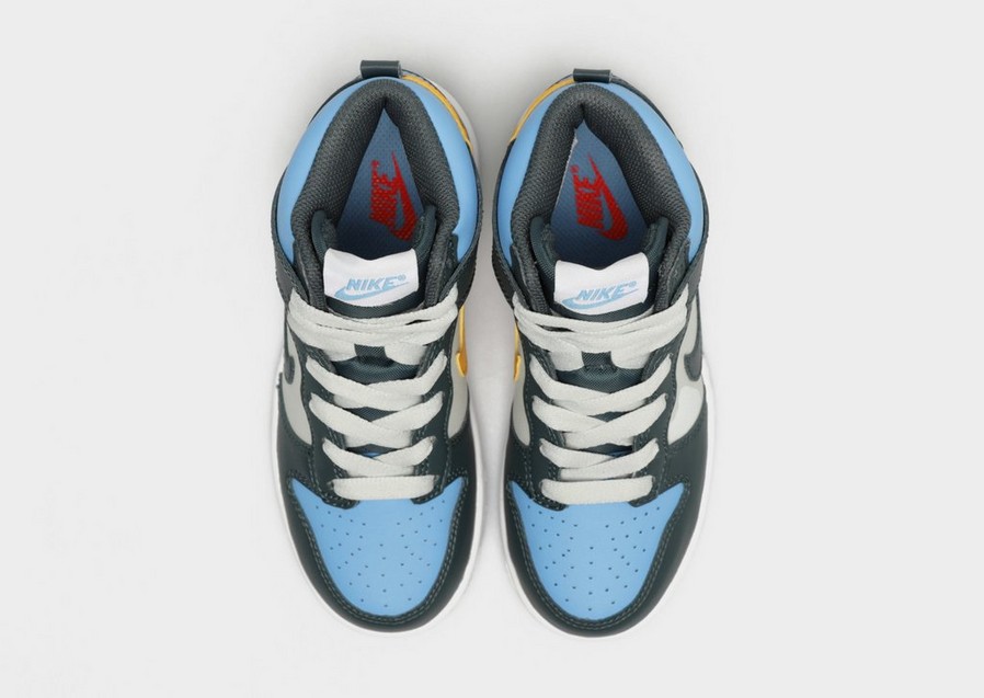 Buty sneakersy dla dzieci NIKE DUNK HIGH DD2314-300 Multicolor