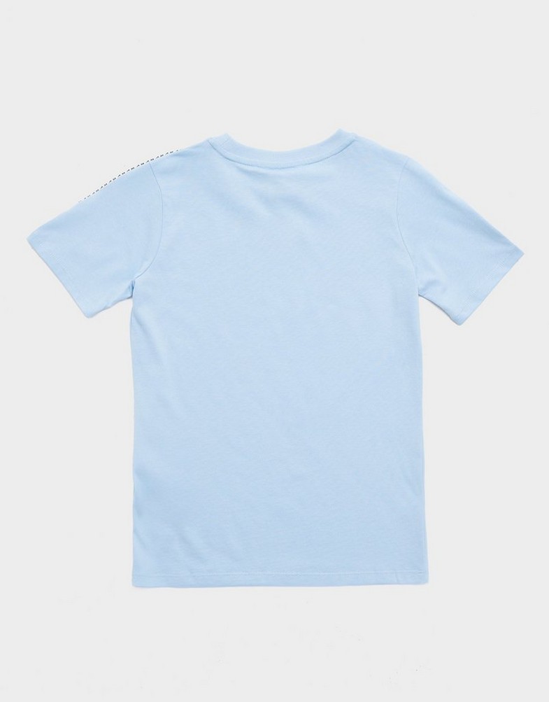 Koszulka, t-shirt dziecięcy NIKE T-SHIRT TAPE TEE BLU DD4012-436 Niebieski