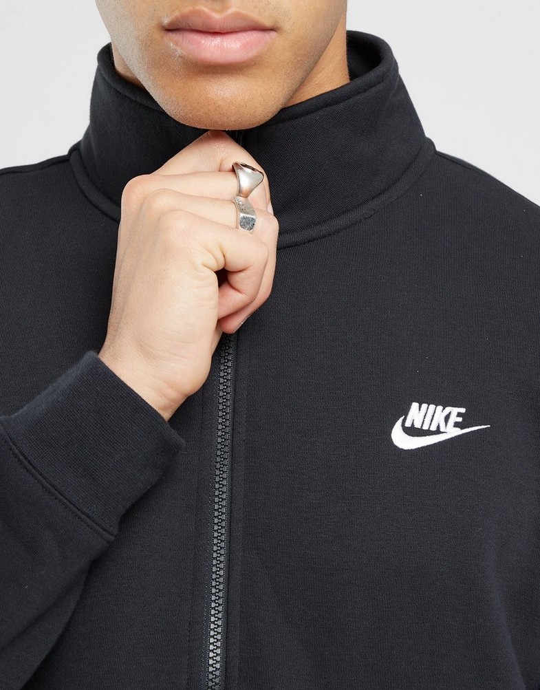 Pánska mikina NIKE MIKINA M NSW CLUB BB HZ TOP DD4732-011 Černá