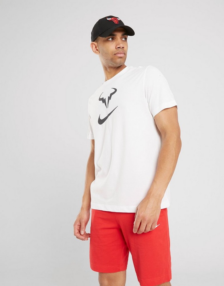 Pánske tričko NIKE TRIČKO NIKECOURT DRI-FIT RAFA DD8571-100 Bílá