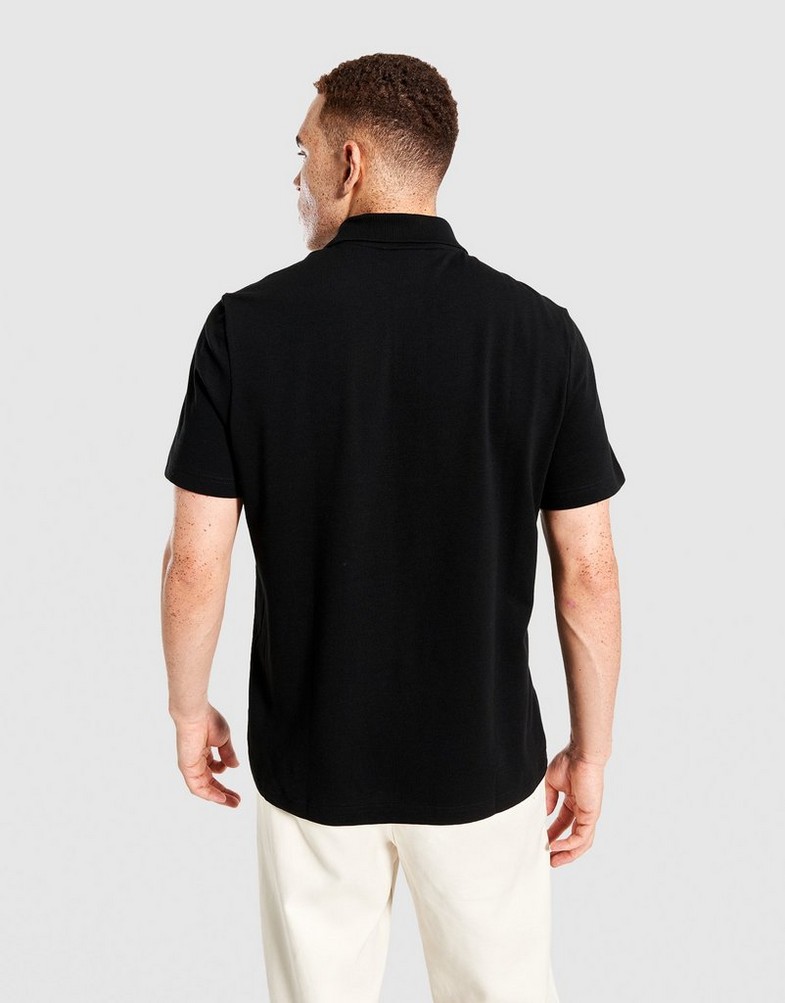 Tricou polo pentru bărbați LACOSTE POLO URBAN POLO DH5138031 Negru