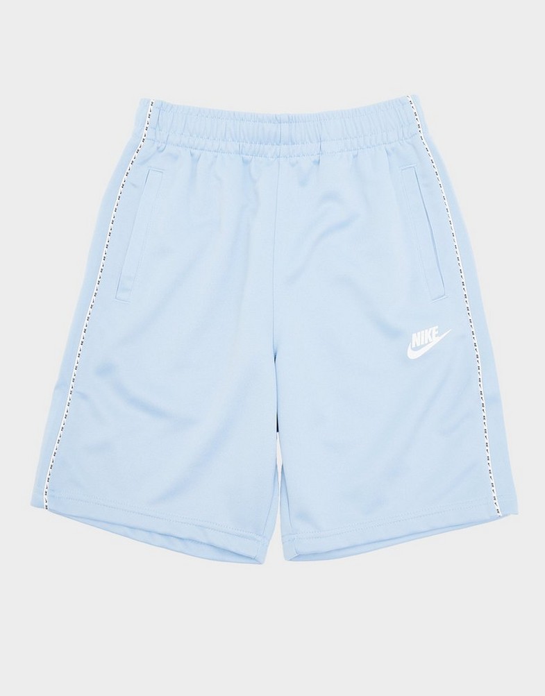 Krótkie spodenki, szorty dziecięce NIKE SZORTY TAPE SHORTS DJ4013-436 Niebieski