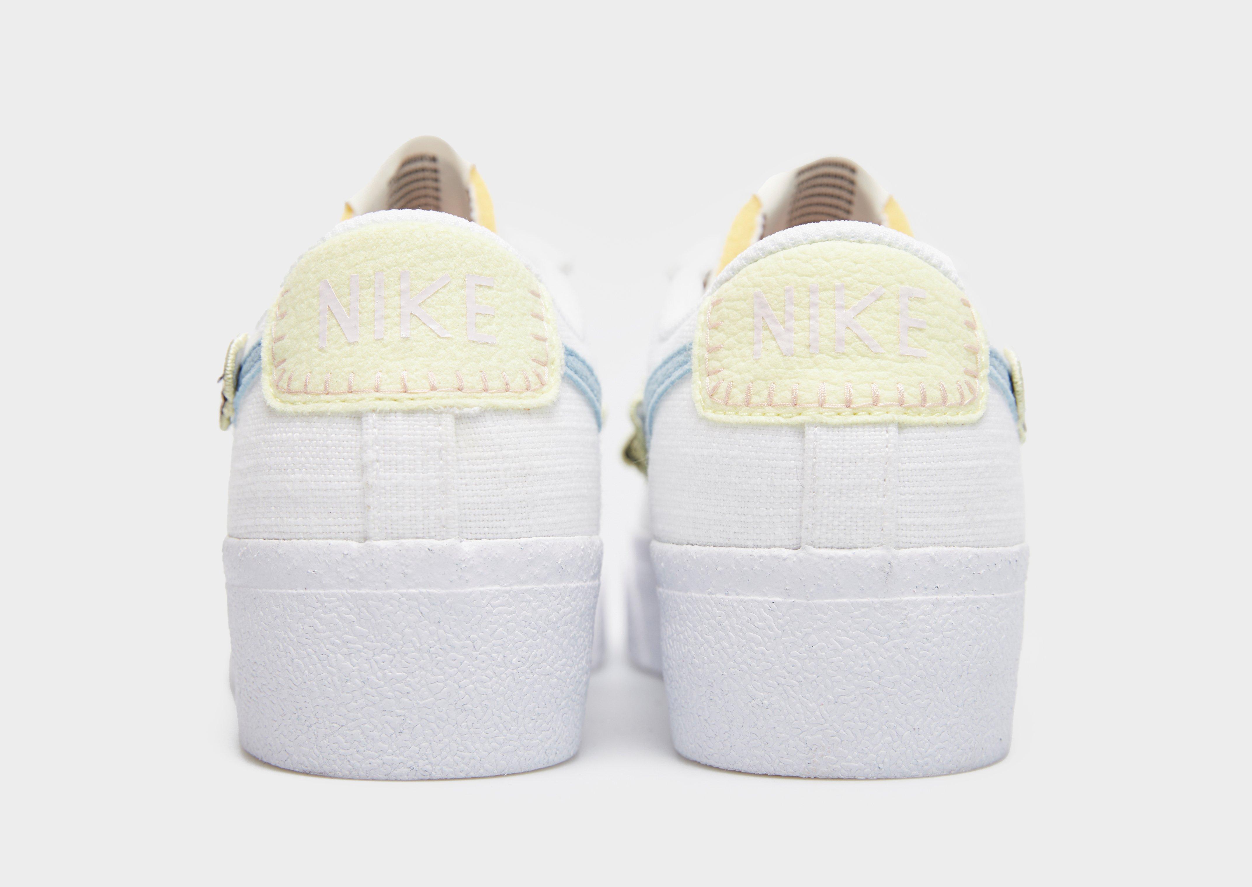 Дамски обувки NIKE BLAZER LOW PLATFORM NEXT NATURE DJ6376-100 Бял