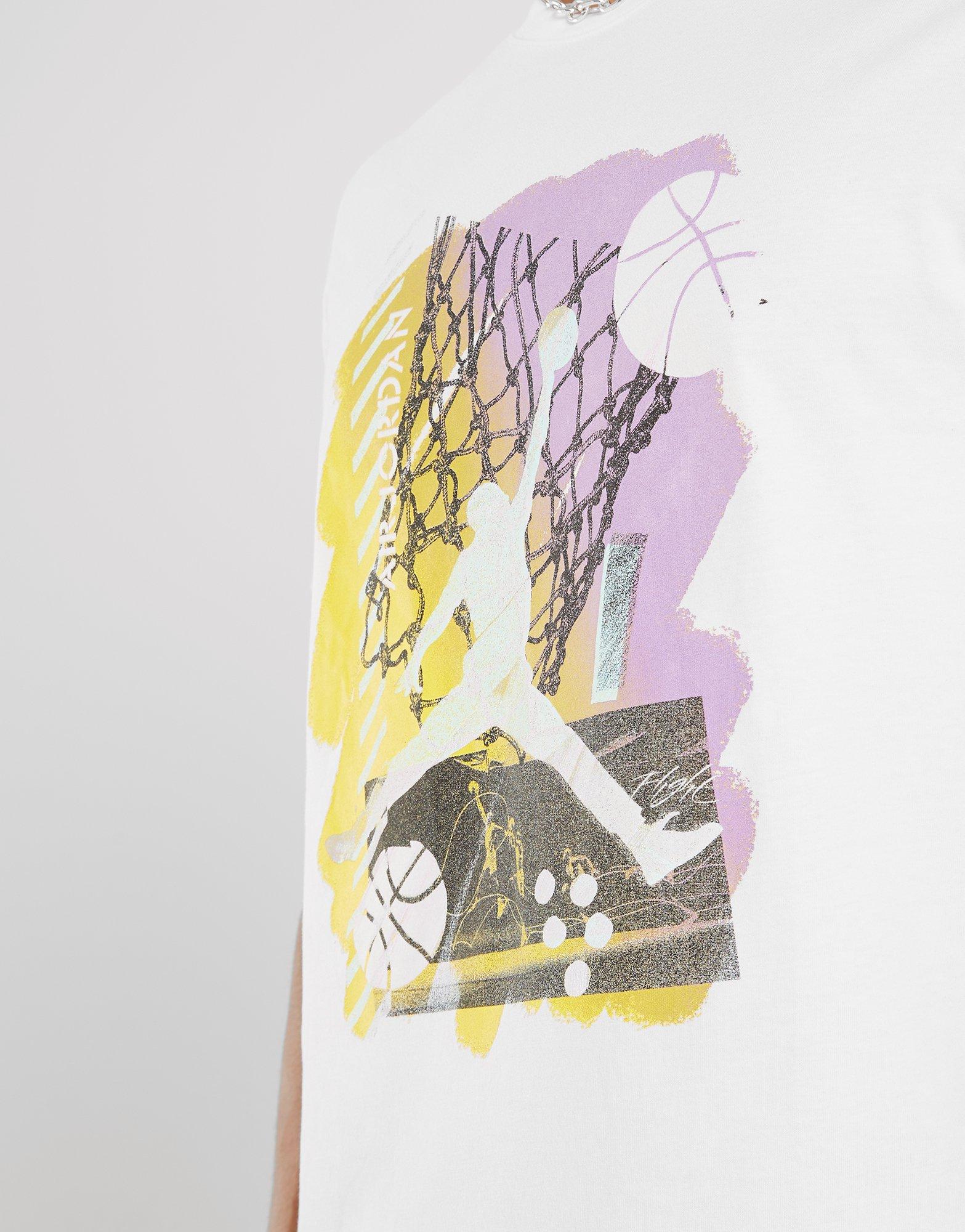 Мъжка тениска JORDAN ТЕНИСКА JORDAN BRAND DM1422-100 Бял