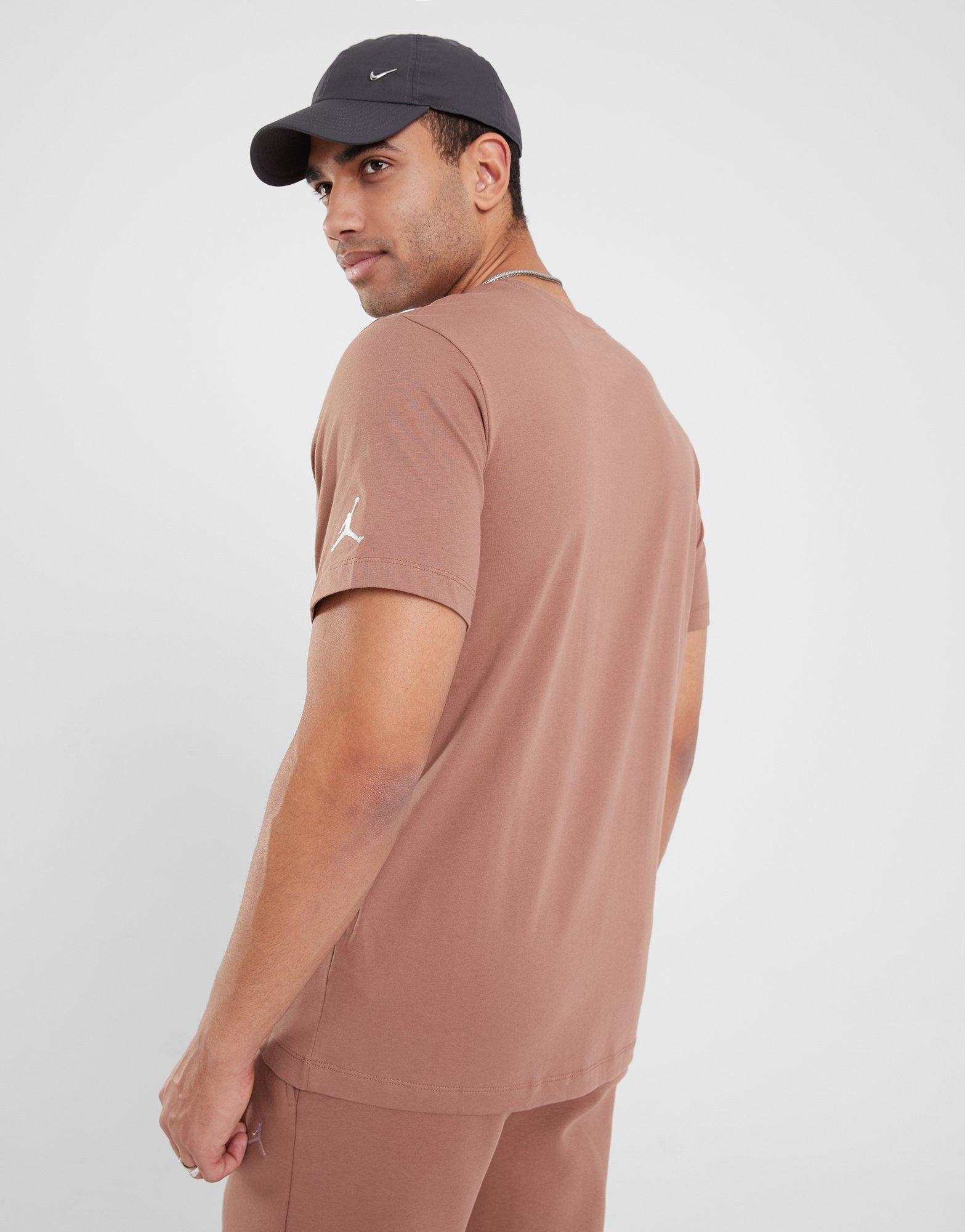 Vyriški marškiniai JORDAN MARŠKINĖLIAI M J EMB JORDAN AIR CREW DM3182-223 Ruda