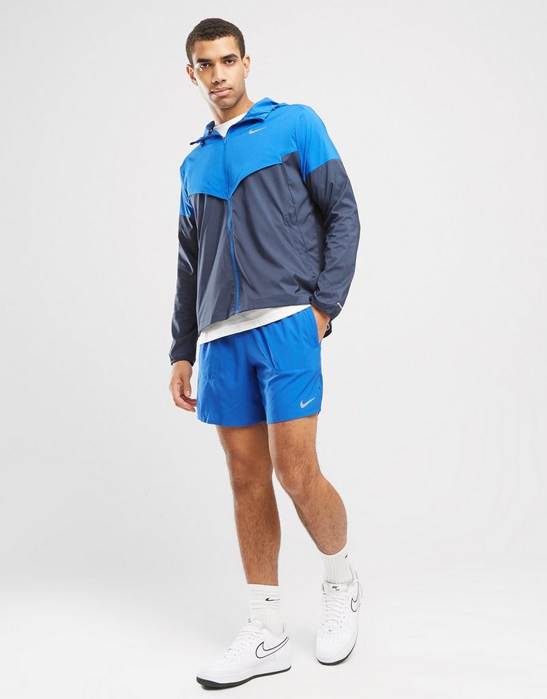 Krótkie spodenki, szorty męskie NIKE SZORTY M NK DF STRIDE 7IN BF SHRT DM4761-480 Niebieski