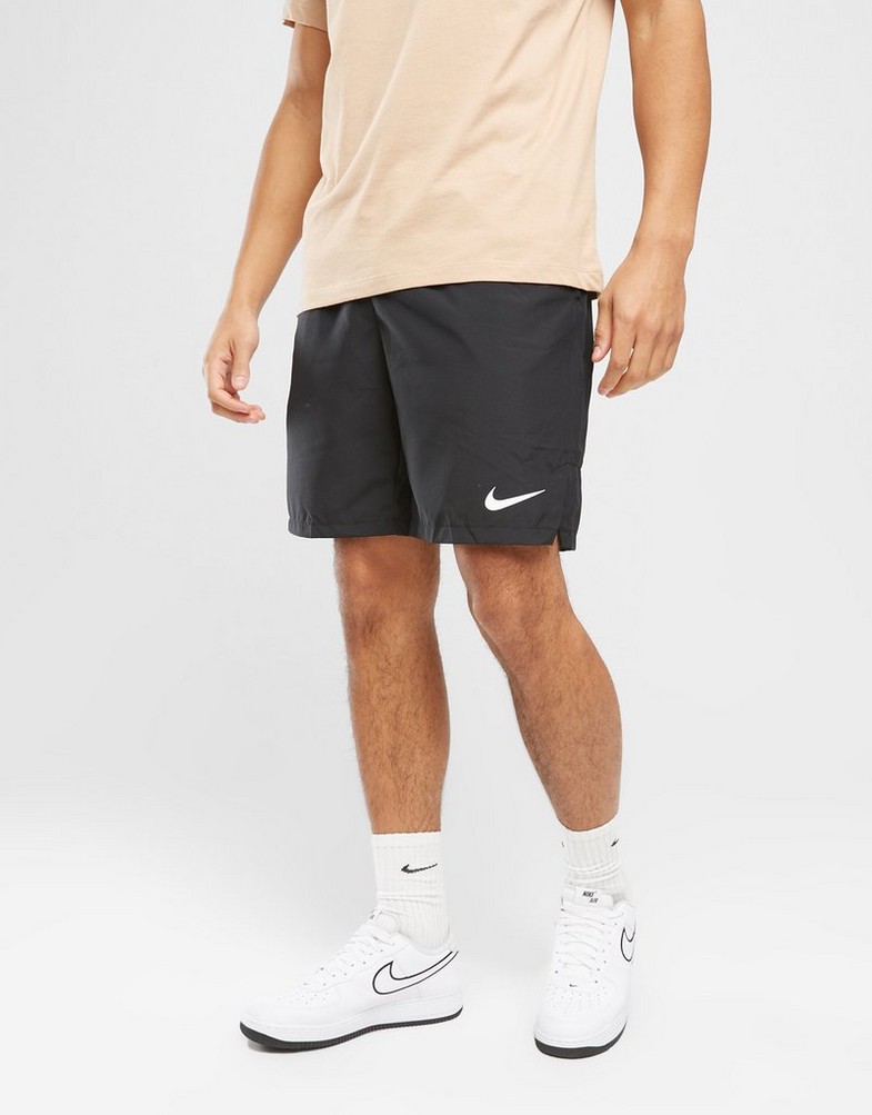 Krótkie spodenki, szorty męskie NIKE SZORTY M NK DF FLX WVN 9IN DM6617-010 Czarny