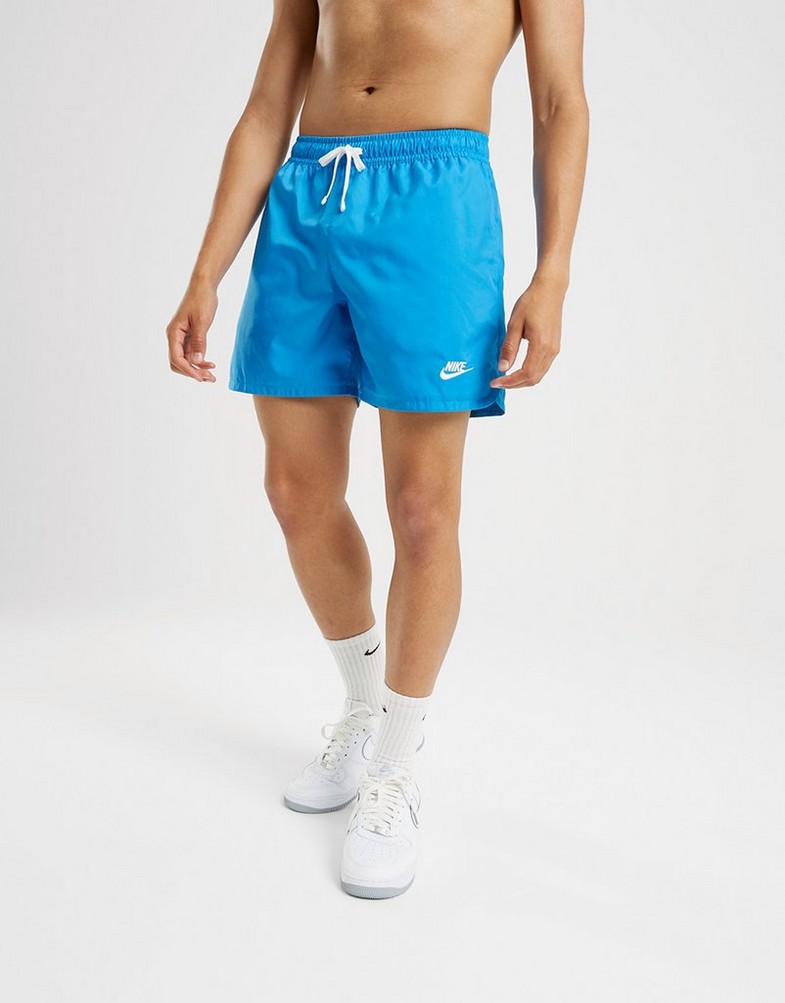 Krótkie spodenki, szorty męskie NIKE SZORTY FLOW SHORT BLUE DM6829-435 Niebieski