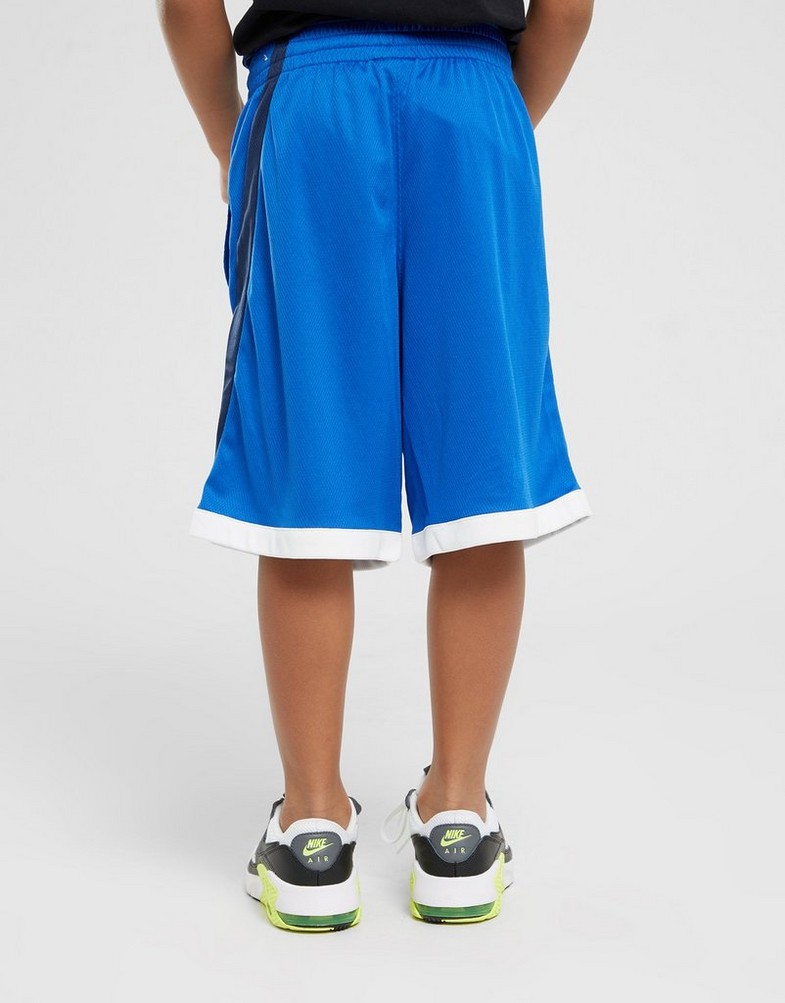 Krótkie spodenki, szorty dziecięce NIKE SZORTY B NK DF HBR BASKETBALL SHORT DM8186-480 Granatowy