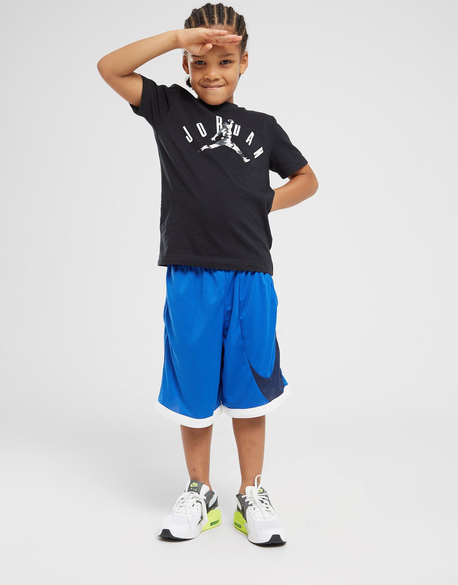 Pantaloni scurți pentru copii NIKE PANTALONI SCURȚI B NK DF HBR BASKETBALL SHORT DM8186-480 Bleumarin