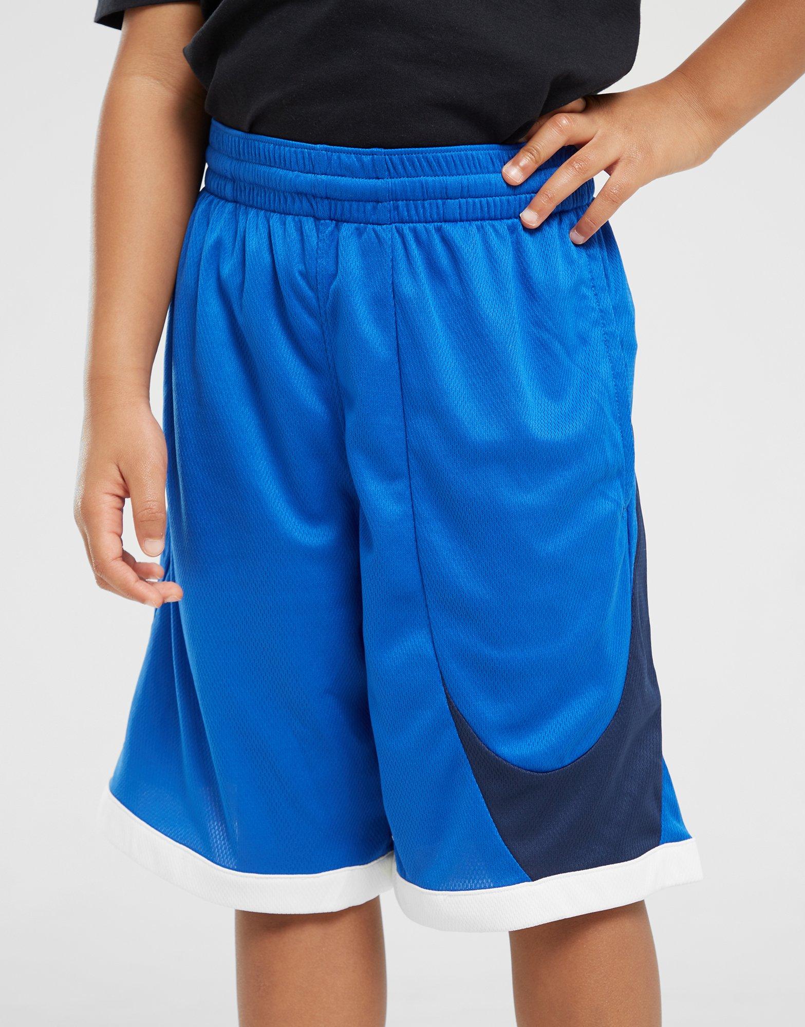 Pantaloni scurți pentru copii NIKE PANTALONI SCURȚI B NK DF HBR BASKETBALL SHORT DM8186-480 Bleumarin