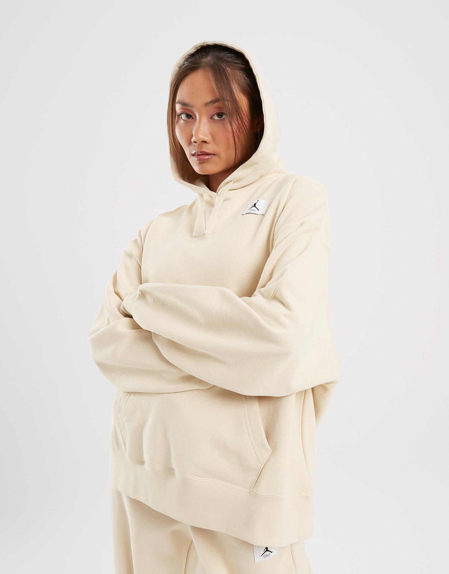 Дамска блуза JORDAN СУИТЧЪР С КАЧУЛКА W J FLIGHT FLC H DQ4603-234 Бежов