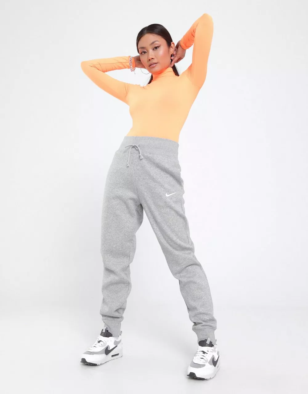 NIKE ШТАНИ W NSW PHNX FLC HR PANT STD, фото 1 з 4