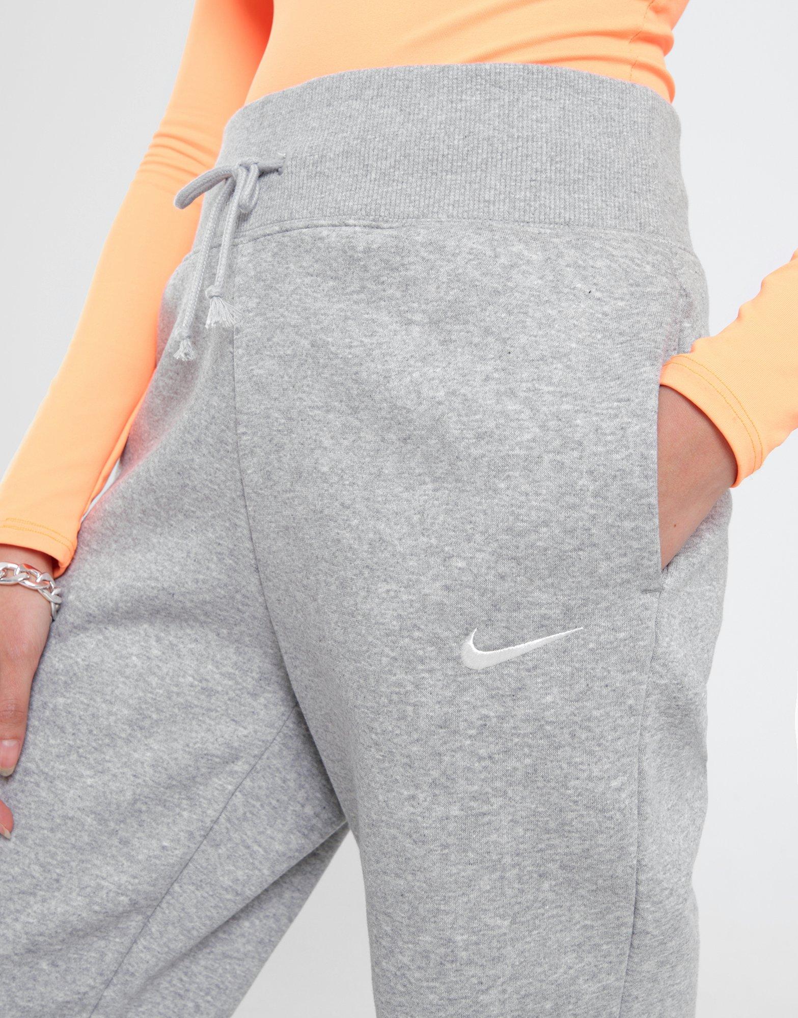 Дамски панталон NIKE ПАНТАЛОНИ W NSW PHNX FLC HR PANT STD DQ5688-063 Сив