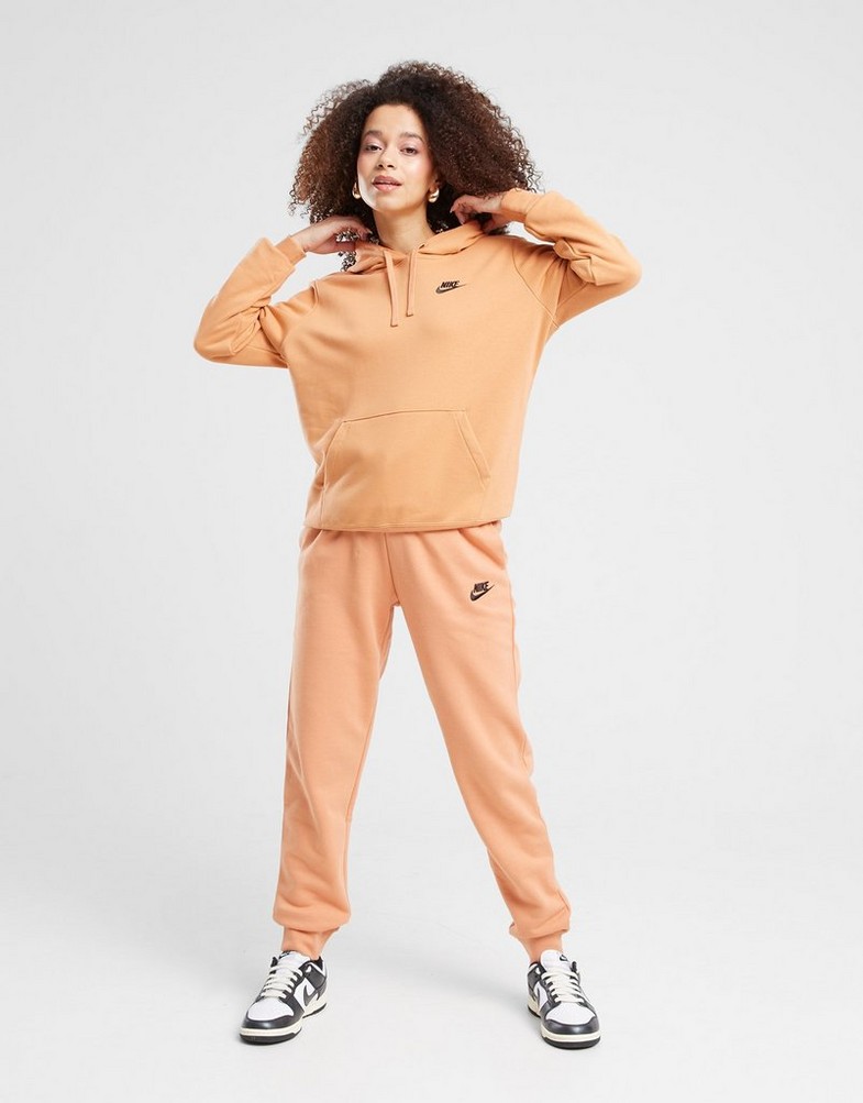 Bluza damska NIKE BLUZA Z KAPTUREM W NSW CLUB FLC STD PO HDY CLUB FLEECE DQ5793-225 Brązowy