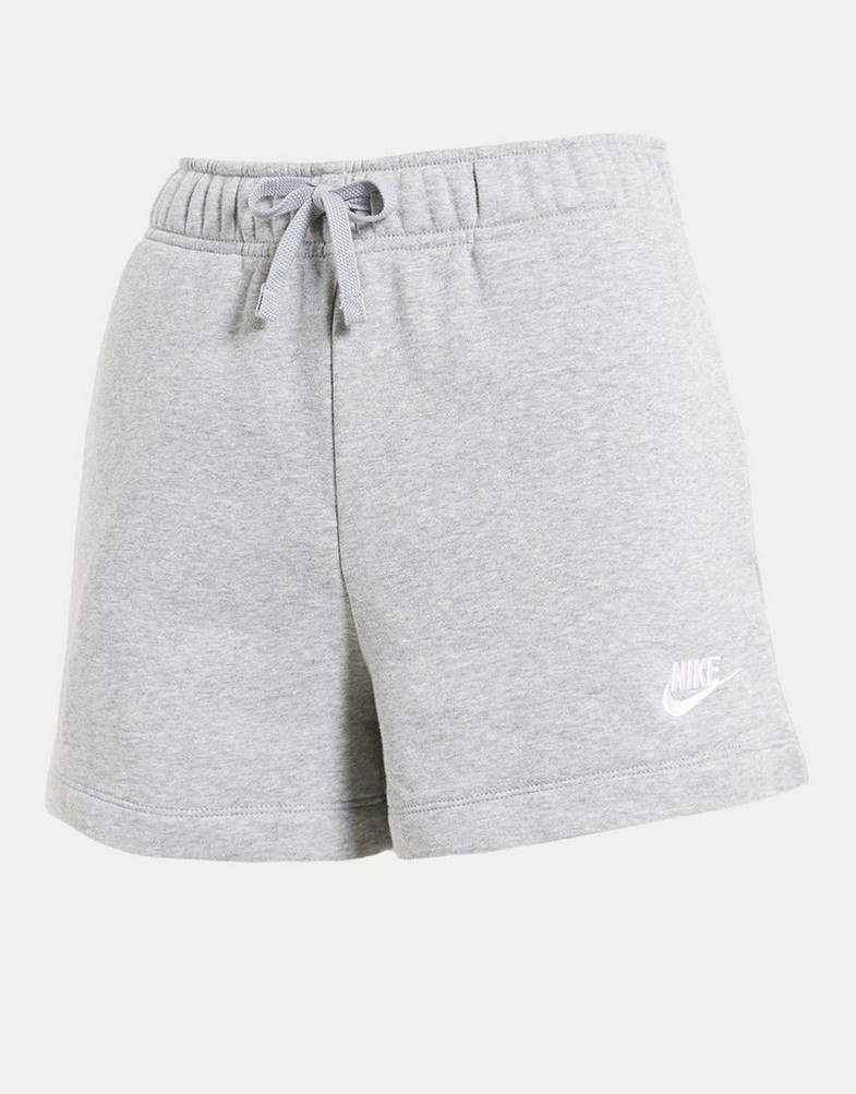 Dámske krátke nohavice NIKE ŠORTKY  W NSW CLUB FLC MR SHORT DQ5802-063 Sivá