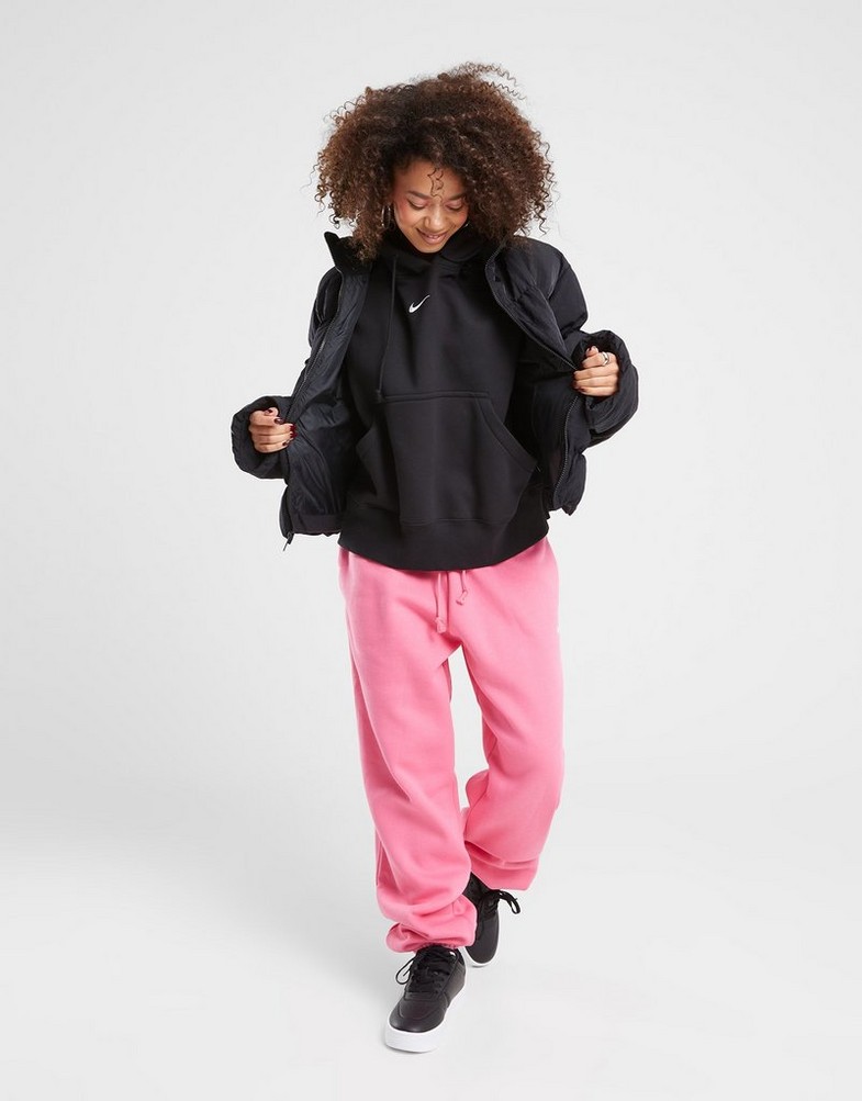 Dámská mikina NIKE MIKINA W NSW PHNX FLC OOS PO HOODIE DQ5858-010 Černá