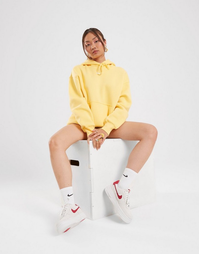 Bluza damska NIKE BLUZA Z KAPTUREM W NSW PHNX DQ5860-795 Złoty