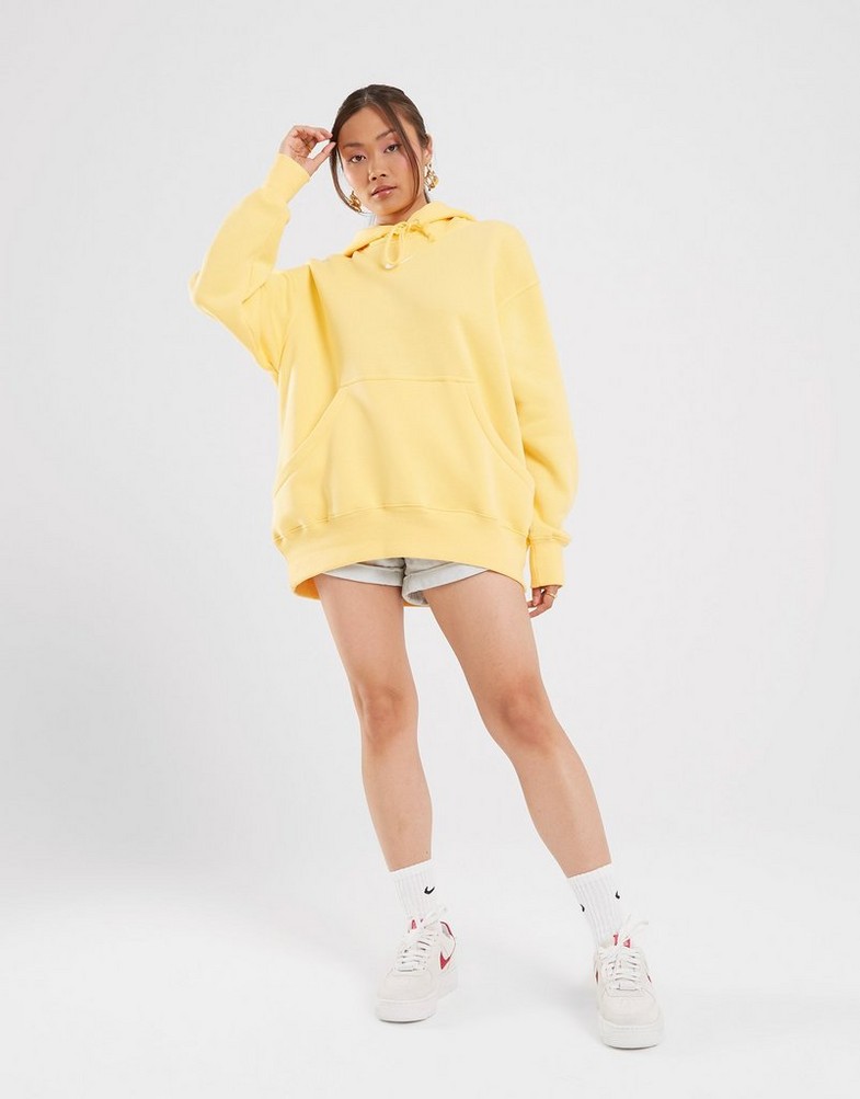 Bluza damska NIKE BLUZA Z KAPTUREM W NSW PHNX DQ5860-795 Złoty