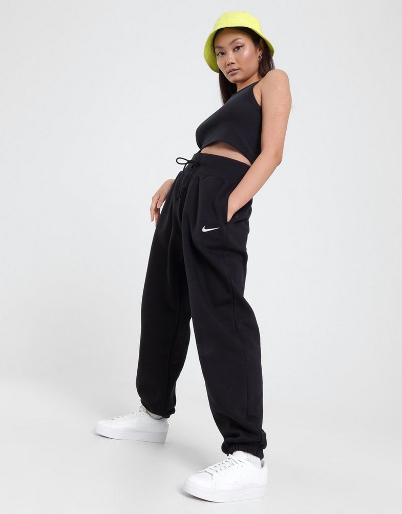 Жіночі штани NIKE ШТАНИ W NSW STYLE FLC HR PANT OS DQ5887-010 Чорний