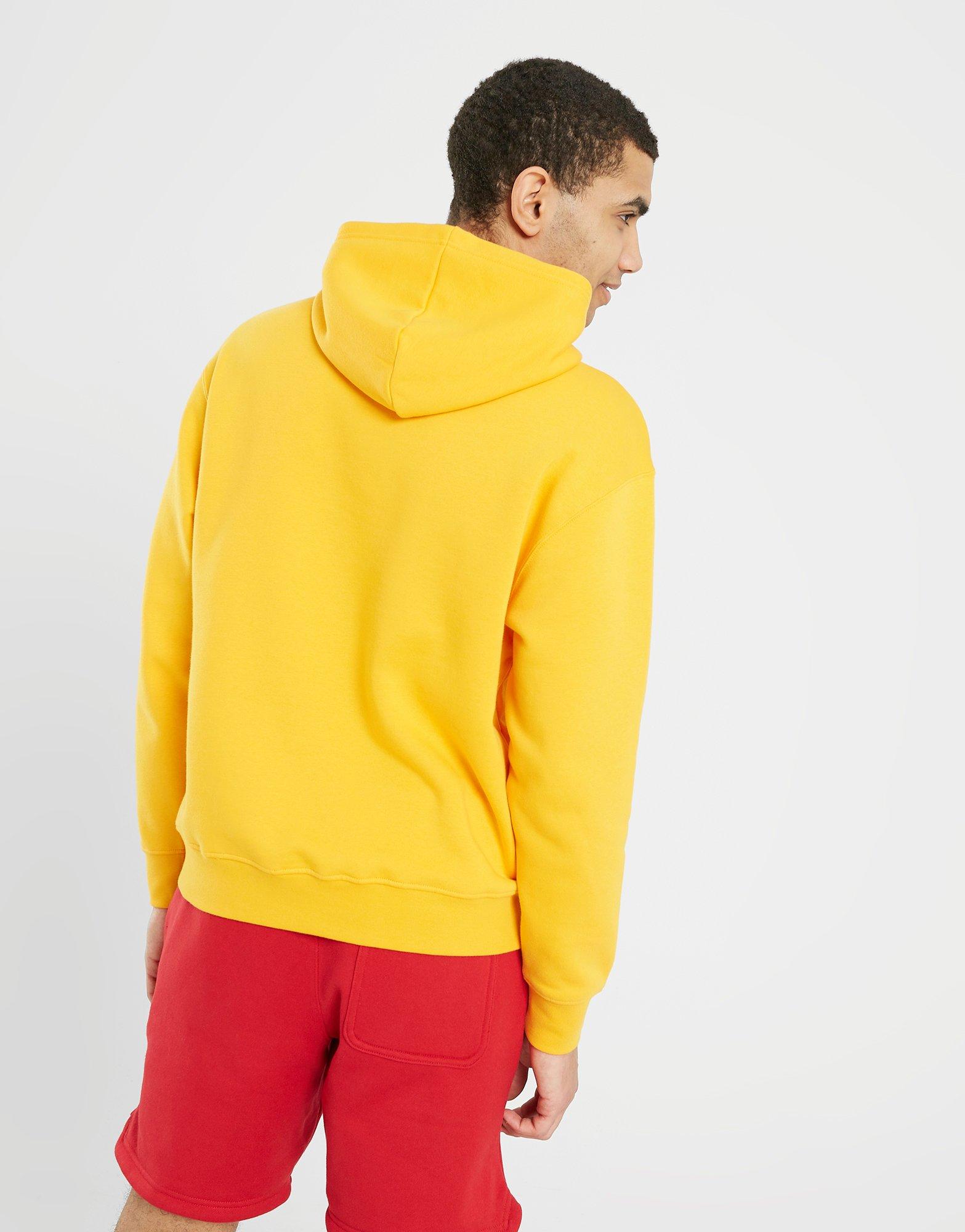 Férfi pulóverek JORDAN PULÓVER KAPUCNIS M J ESS FLC PO HOODIE DQ7466-705 Mustársárga