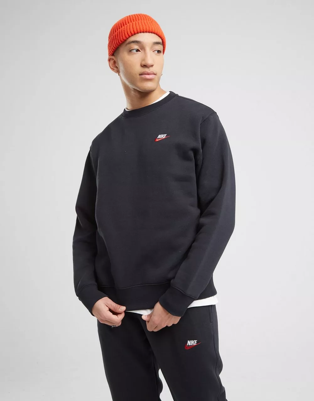 NIKE КОФТА M NSW CLUB DT CREW BB ESSENTIALS, фото 1 з 4