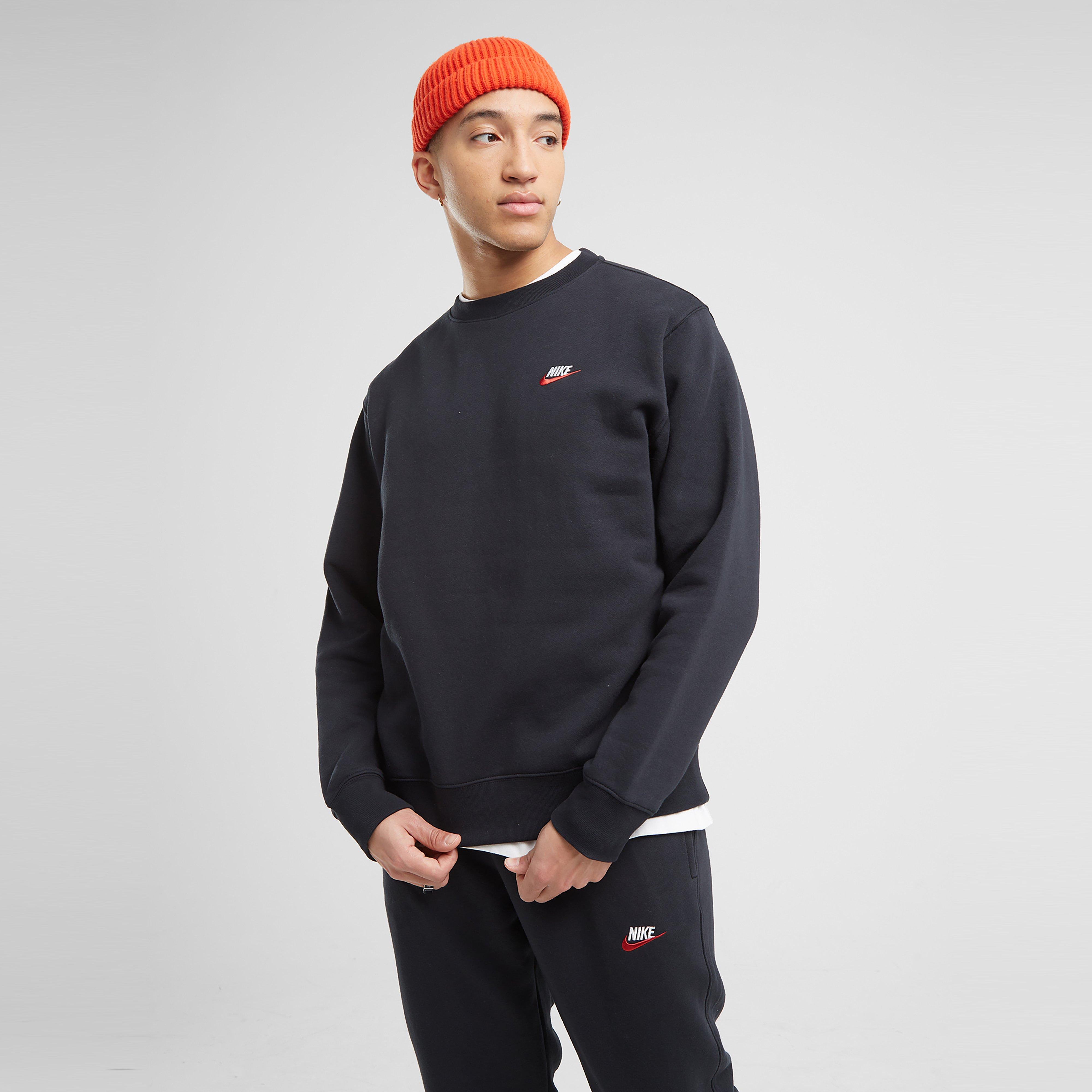 Bluză pentru bărbați NIKE BLUZĂ M NSW CLUB DT CREW BB ESSENTIALS