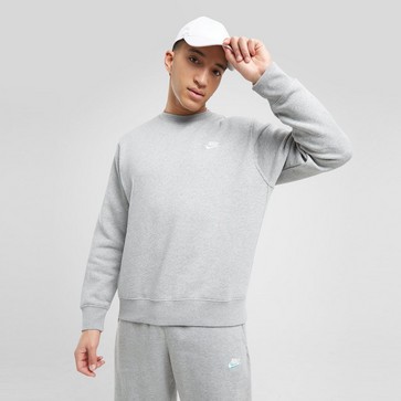 NIKE BLUZA M NSW CLUB DT CREW BB ESSENTIALS