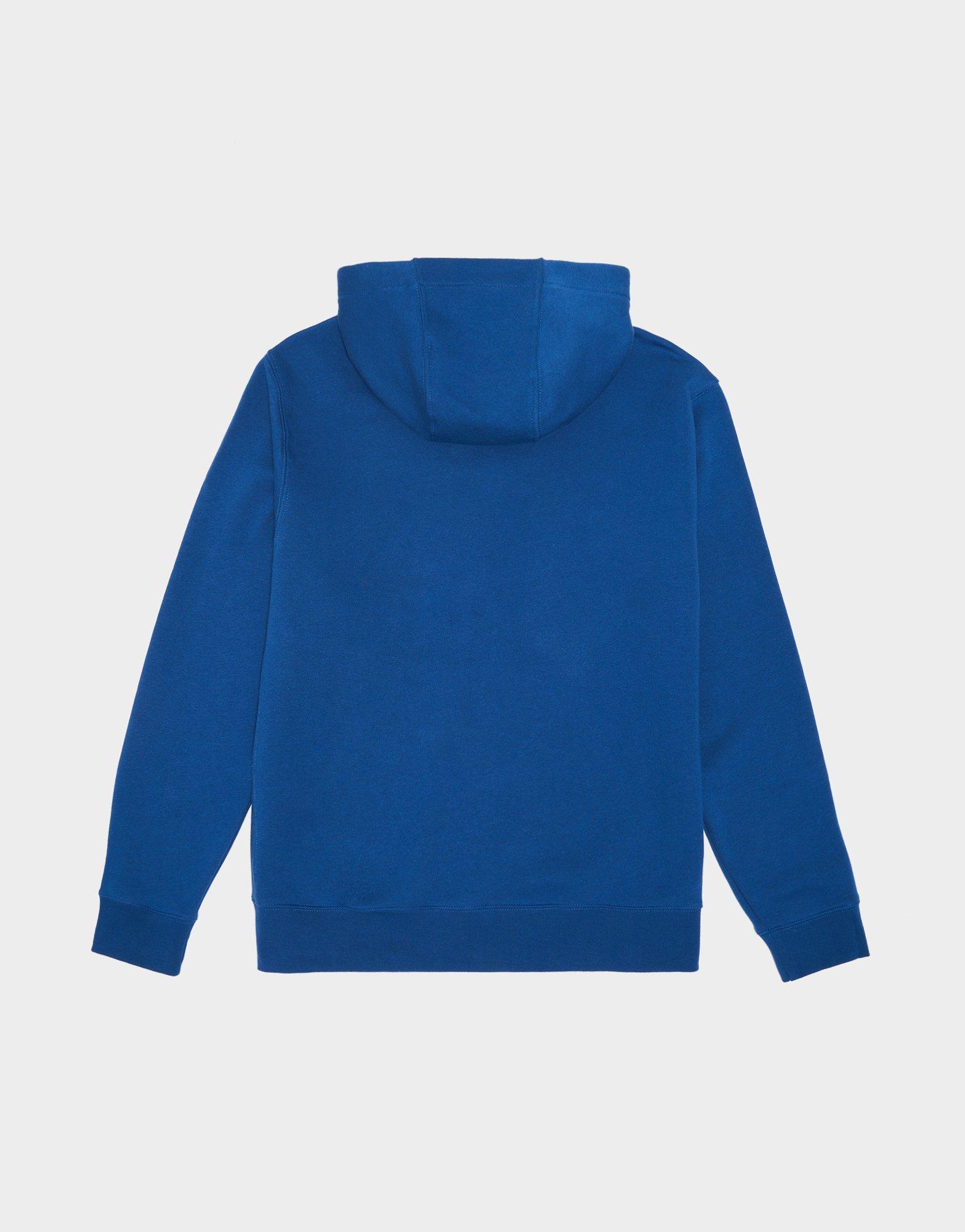 Чоловічі кофти NIKE КОФТА НА БЛИСКАВЦІ З КАПЮШОНОМ   M NSW CLUB DT HDFZ DQ8384-476 Блакитний