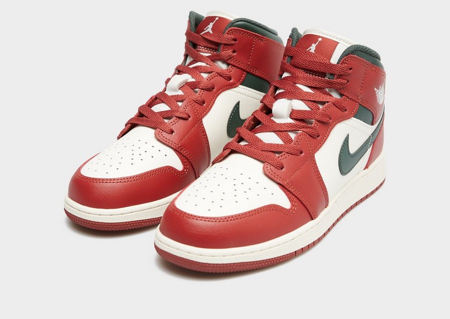 Adidași pentru copii JORDAN AIR 1 MID BG DQ8423-105 Bordo