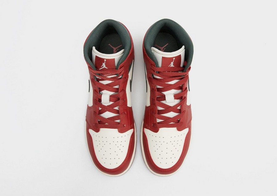 Adidași pentru copii JORDAN AIR 1 MID BG DQ8423-105 Bordo