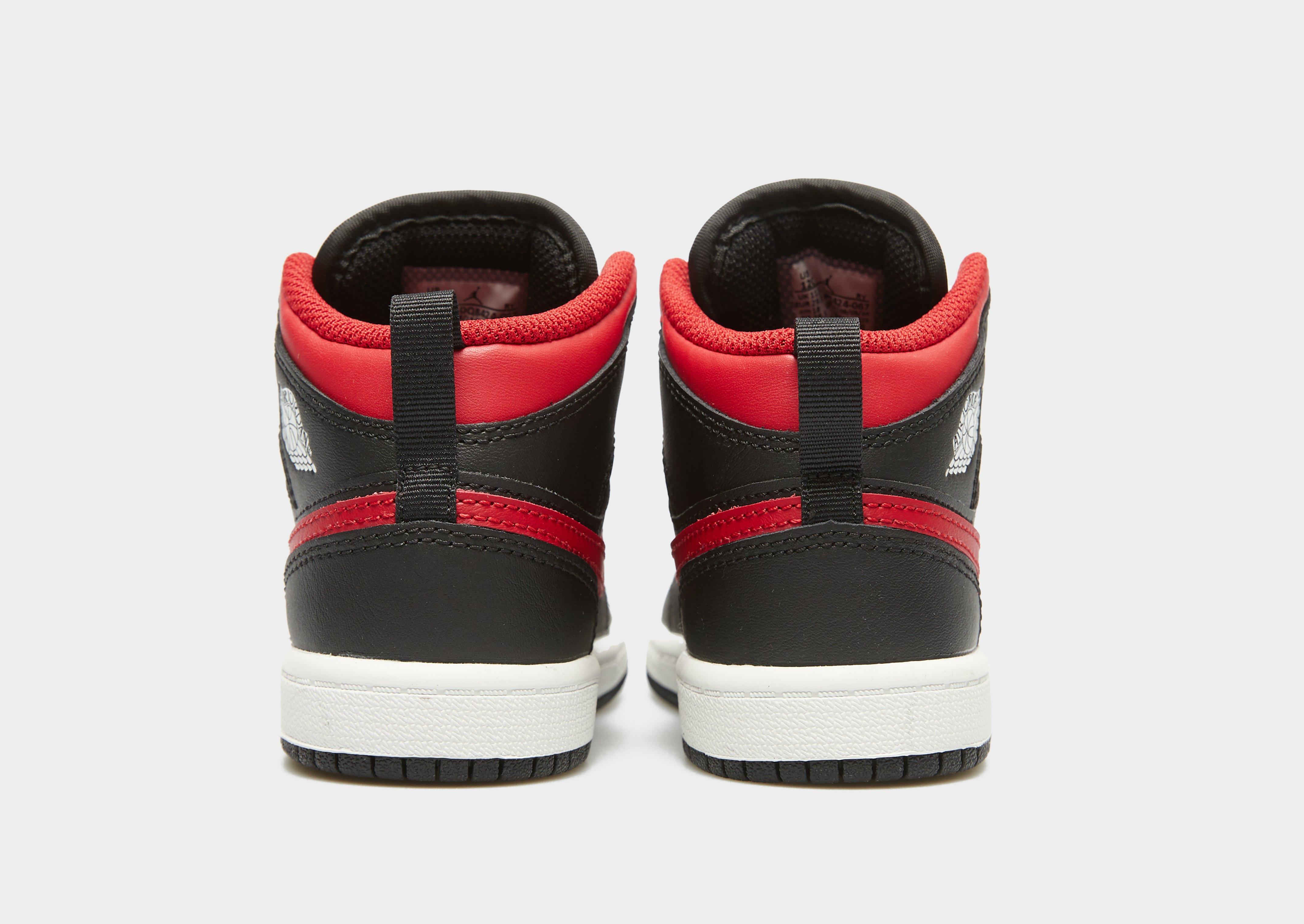 Детски маратонки JORDAN 1 MID (PS) DQ8424-067 Червен