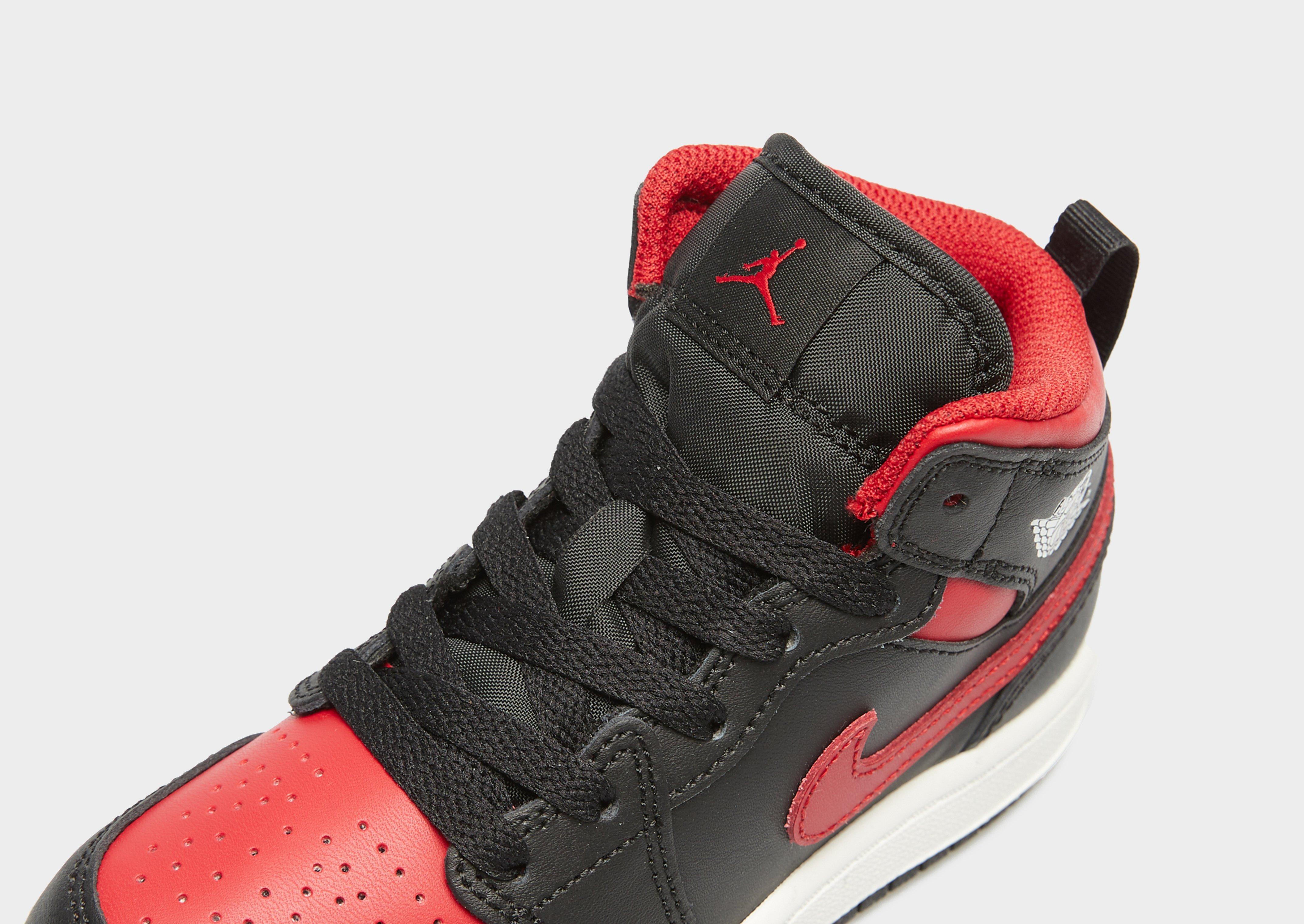 Детски маратонки JORDAN 1 MID (PS) DQ8424-067 Червен