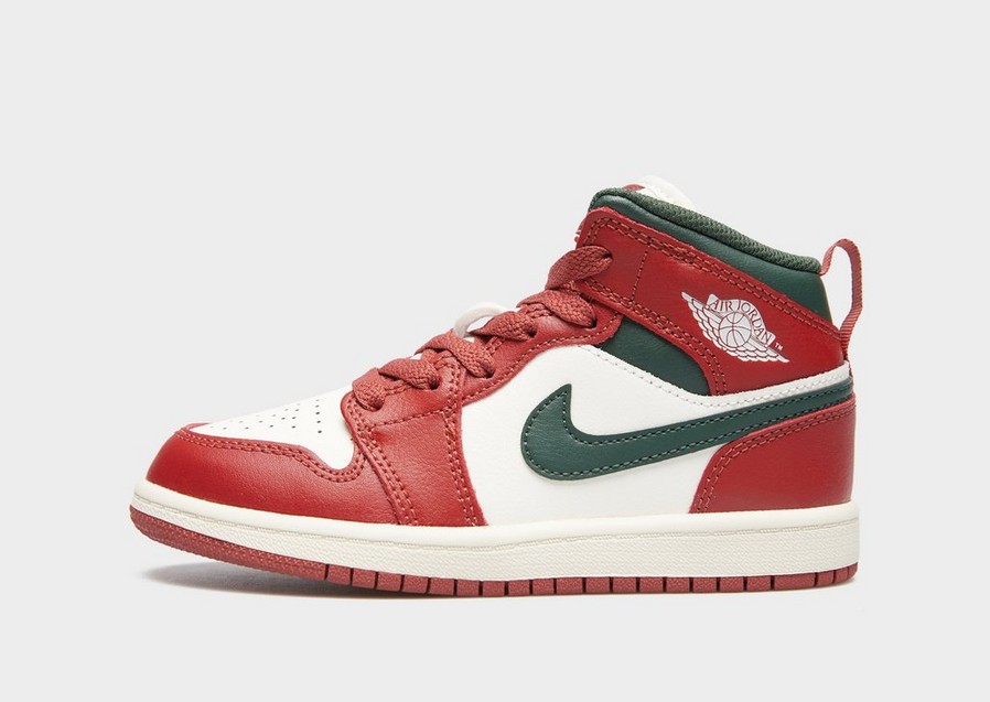 Adidași pentru copii JORDAN JORDAN 1 MID BP DQ8424-105 Bordo