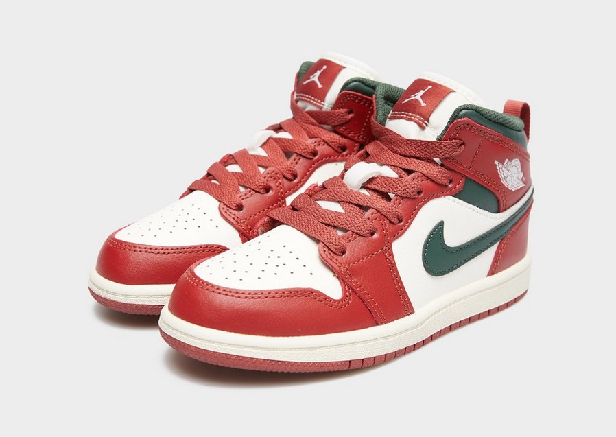 Adidași pentru copii JORDAN JORDAN 1 MID BP DQ8424-105 Bordo