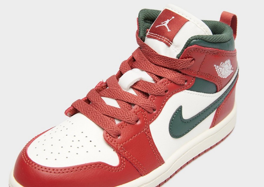 Adidași pentru copii JORDAN JORDAN 1 MID BP DQ8424-105 Bordo