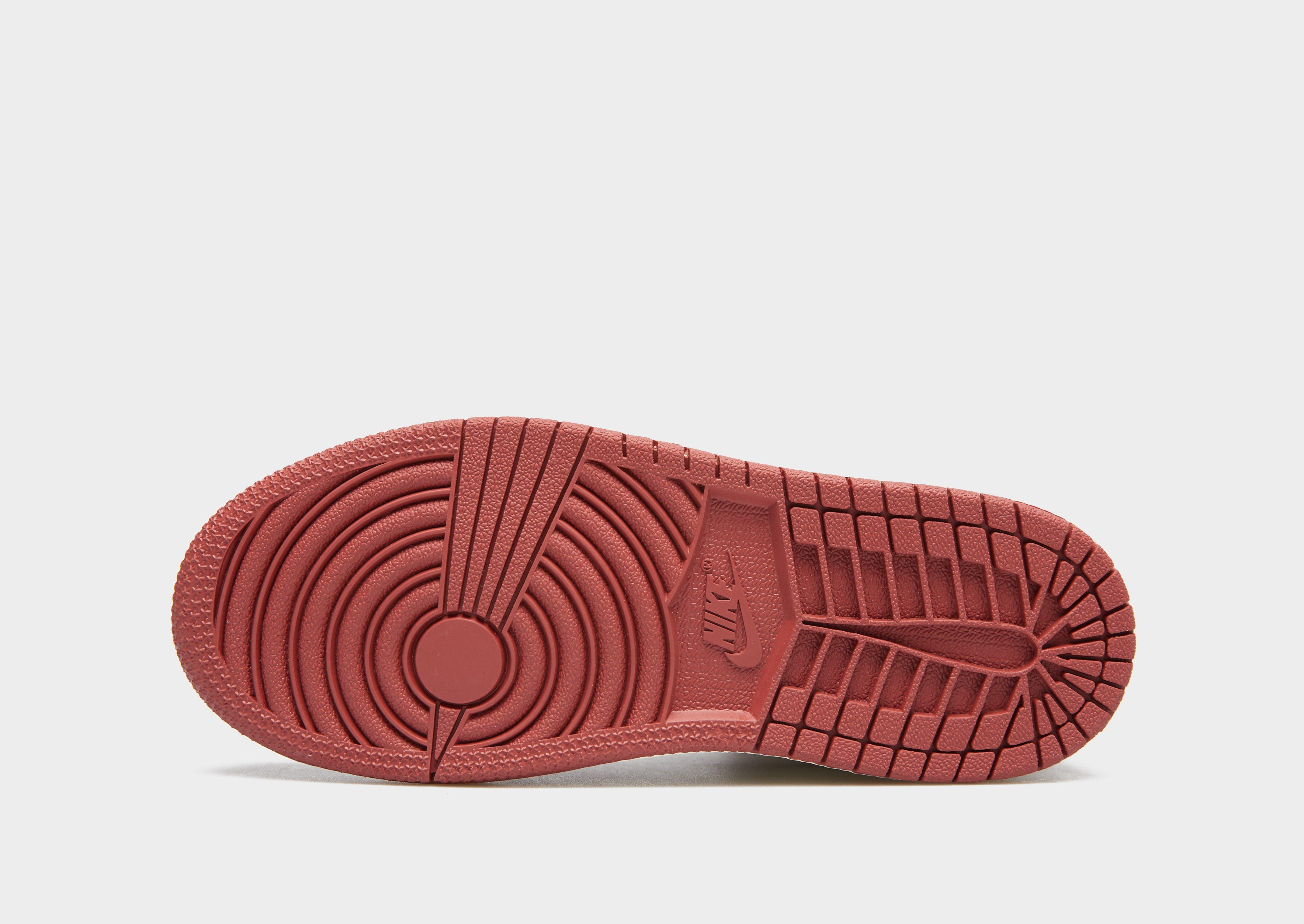 Buty sneakersy dla dzieci JORDAN JORDAN 1 MID BP DQ8424-105 Bordowy