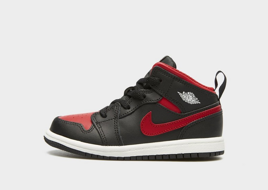 Detské tenisky JORDAN 1 MID DQ8425-067 Červená