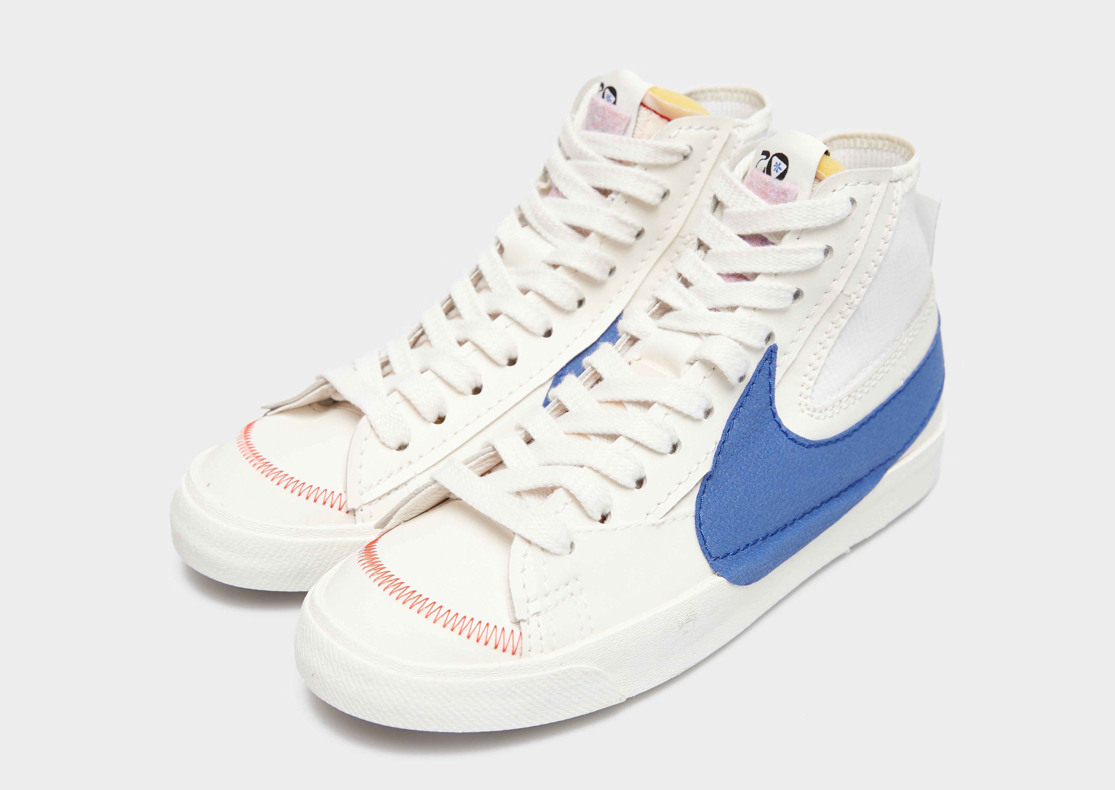 NIKE BLAZER MID 77 JUMBO FIBER DR9868002 | kolor Biały