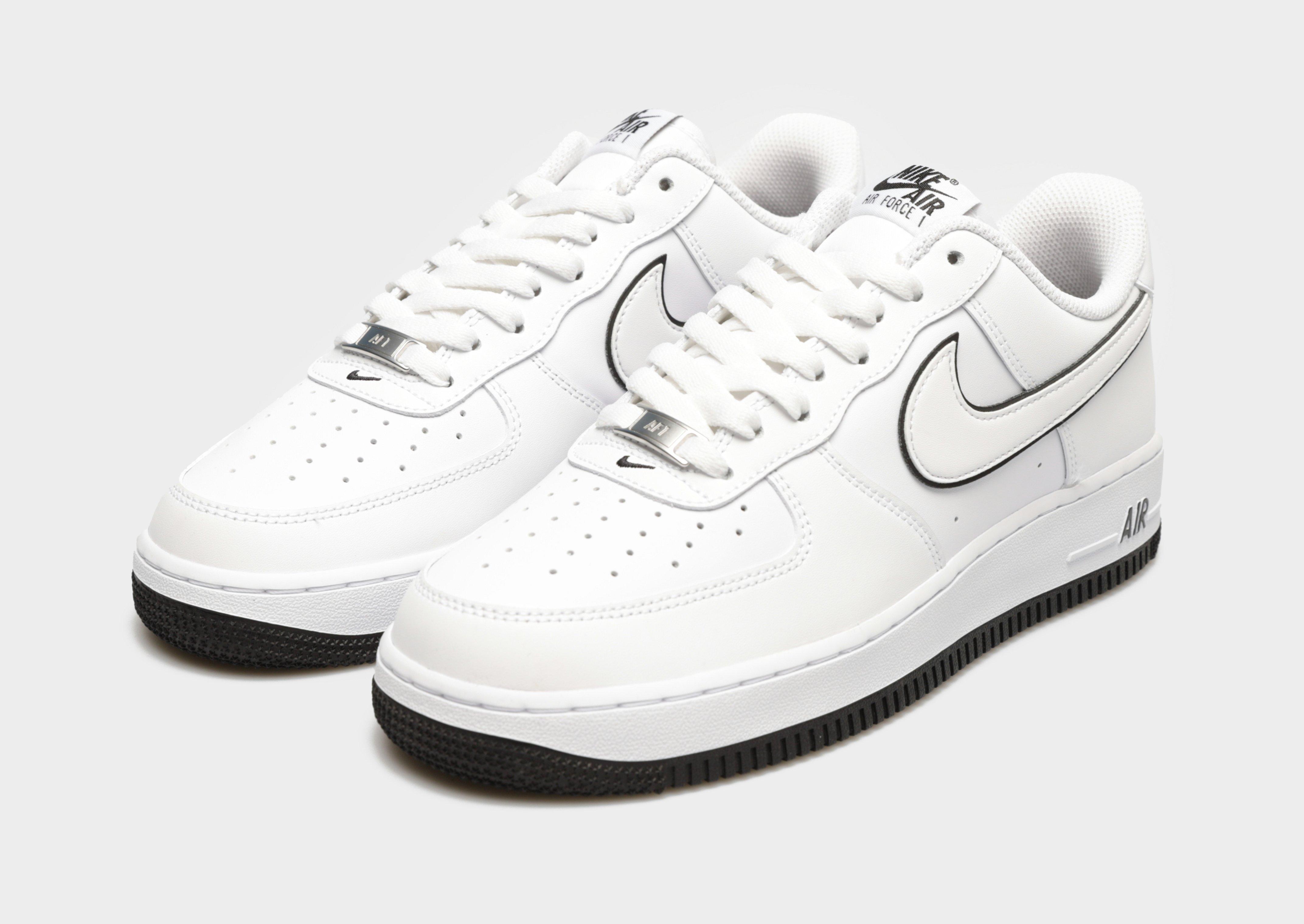 Sneakers NIKE AIR FORCE 1 07 DV0788 103 B rba i culoare Alb