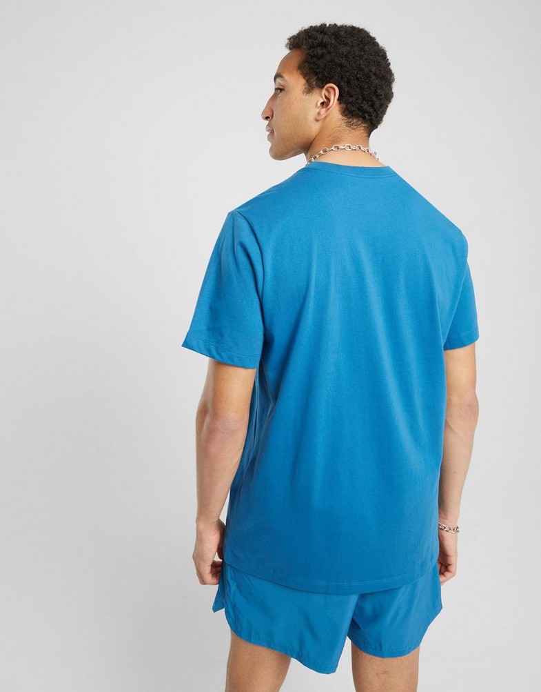 Чоловічі футболки ФУТБОЛКА M JORDAN JD AIR STRETCH SS CREW  DV1445-457 Блакитний