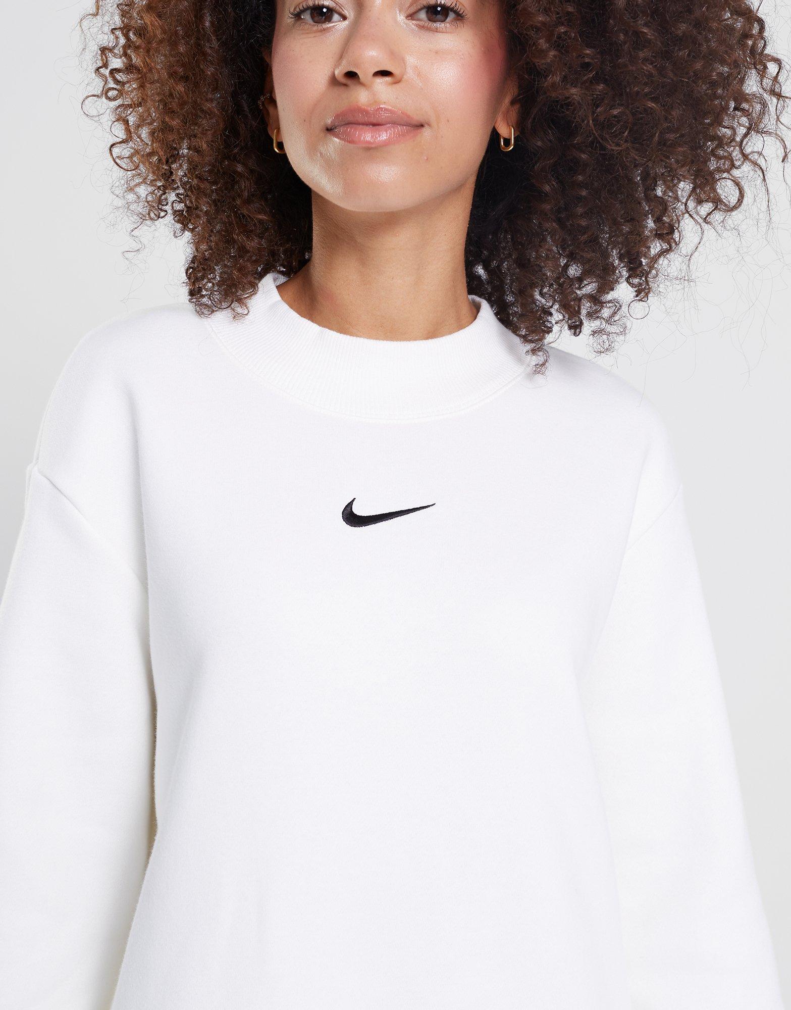 Moteriška suknelė NIKE SUKNELĖ W NSW STYLE FLC 3Q TRENINGASS DV5248-133 Balta