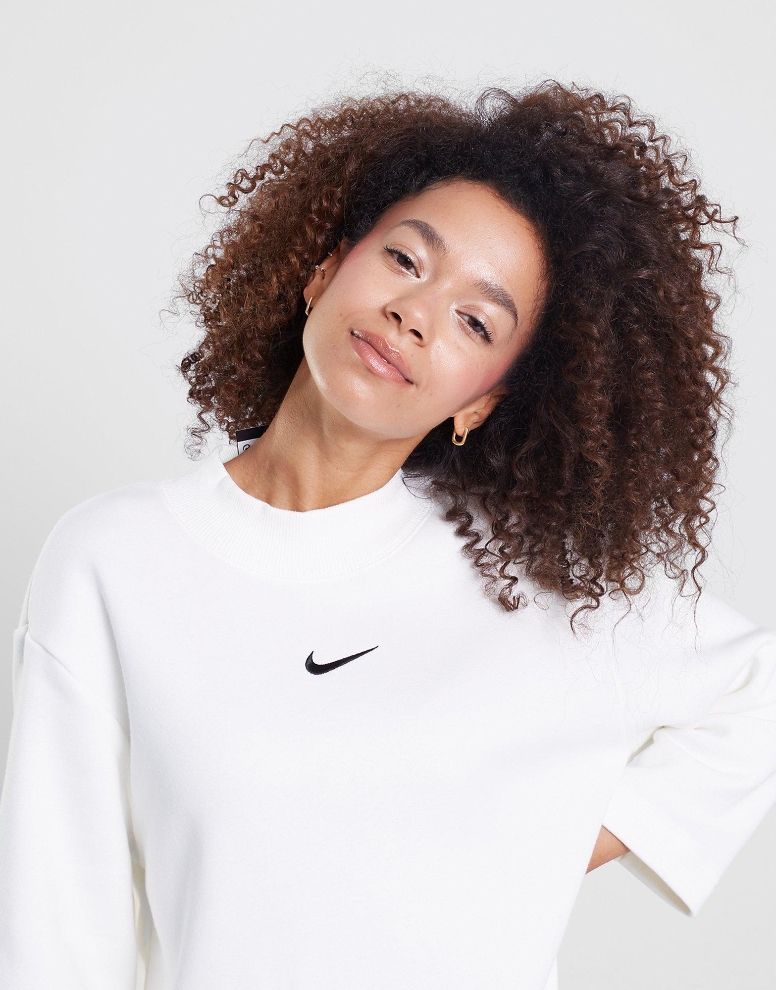 Moteriška suknelė NIKE SUKNELĖ W NSW STYLE FLC 3Q TRENINGASS DV5248-133 Balta