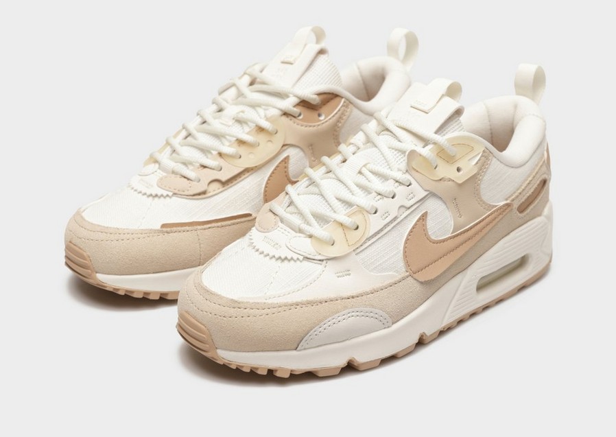 Buty sneakersy damskie NIKE AIR MAX 90 FUTURA DV7190-100 Beżowy