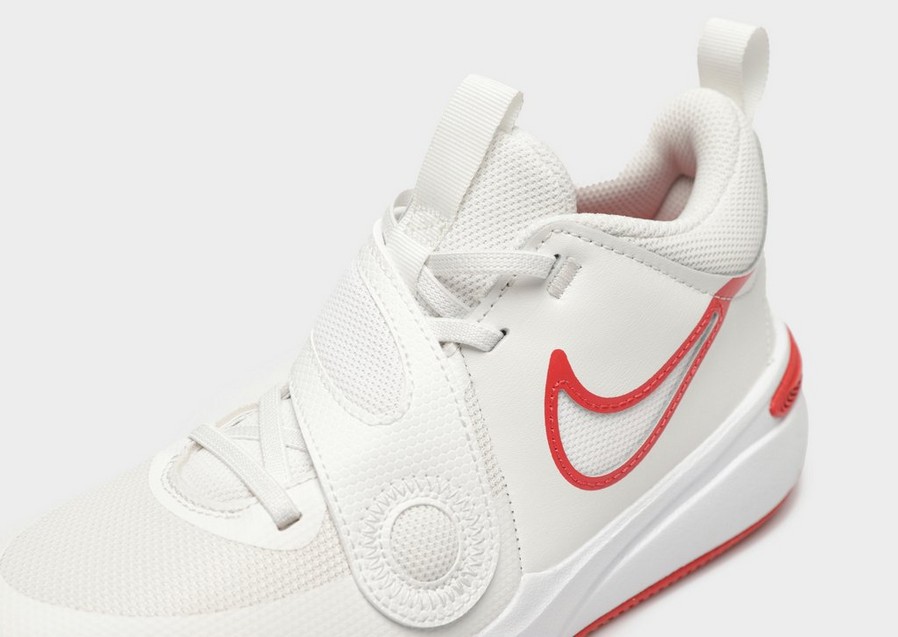 Buty sneakersy dla dzieci NIKE TEAM HUSTLE D 11 GS DV8996-102 Biały