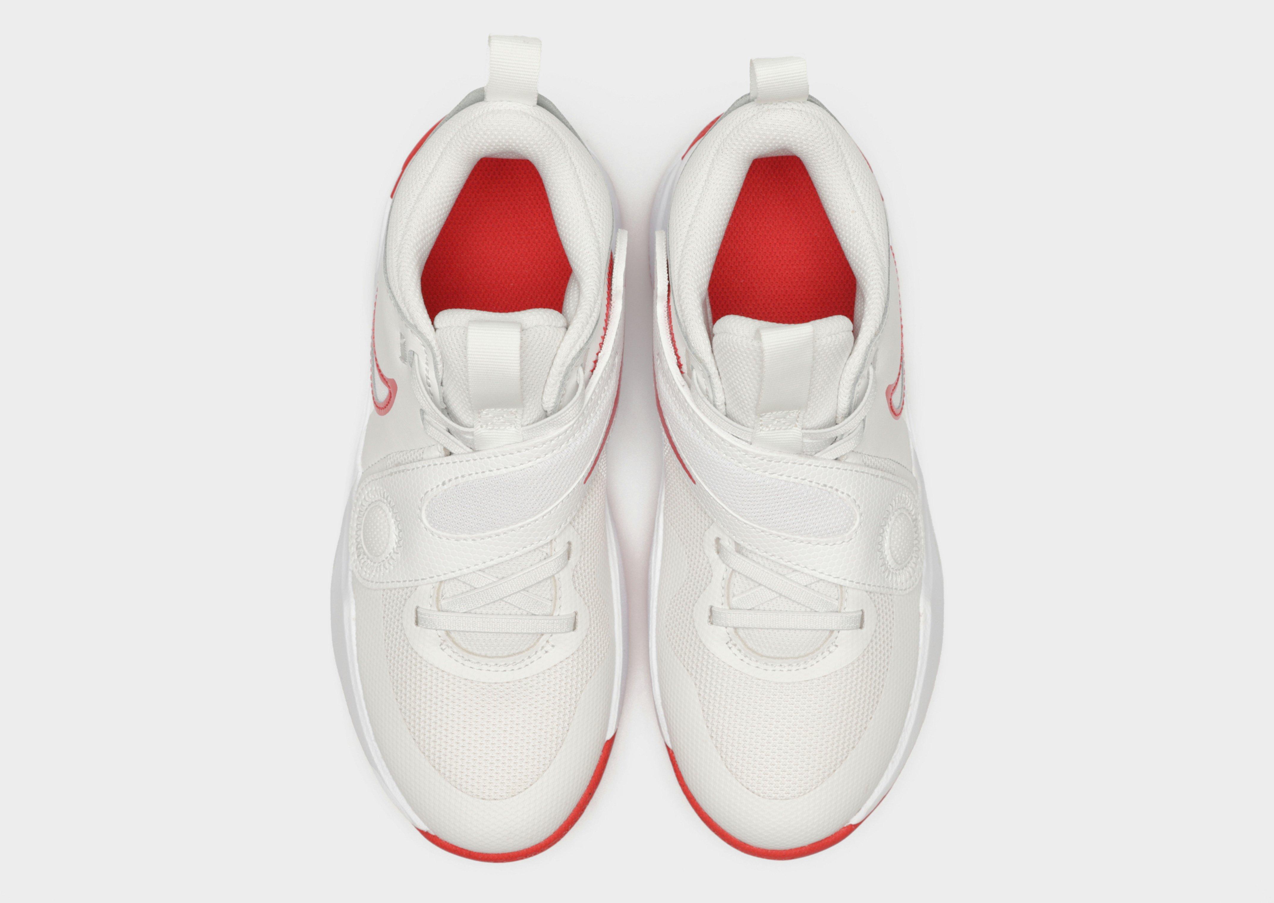 Adidași pentru copii NIKE TEAM HUSTLE D 11 GS DV8996-102 Alb