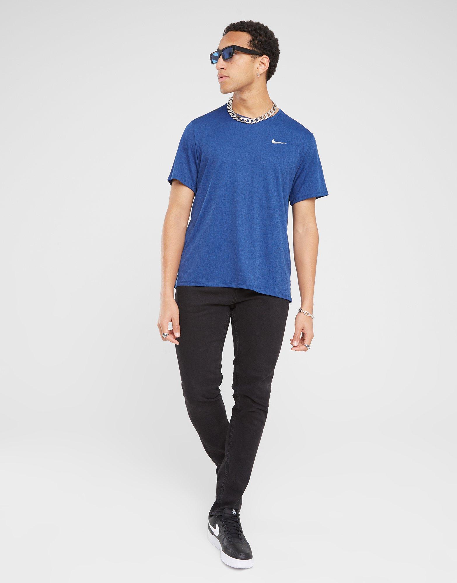 Мъжка тениска NIKE ТЕНИСКА M NK DF UV MILER SS DV9315-480 Син
