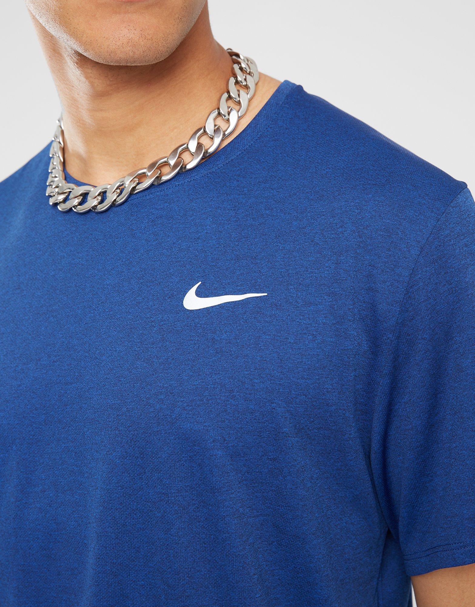 Мъжка тениска NIKE ТЕНИСКА M NK DF UV MILER SS DV9315-480 Син