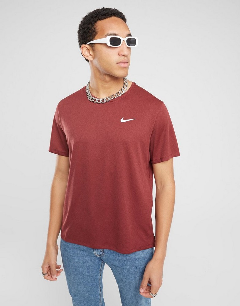 Мъжка тениска NIKE ТЕНИСКА M NK DF UV MILER SS DV9315-681 Бордо